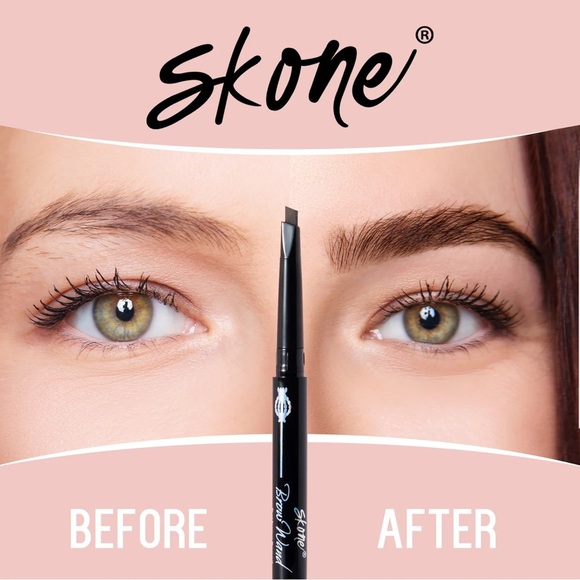 New/Sealed Skone Cosmetics Brow Wand in Chocolate - Picture 1 of 15